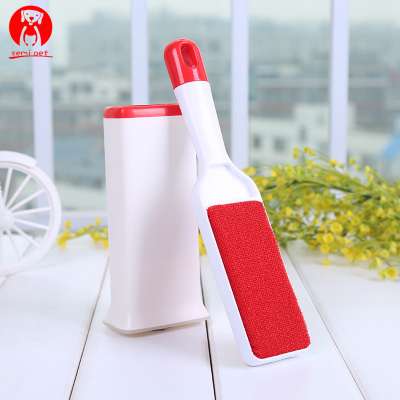 Pet Hair Remover Brush Reusable Double-Side Dog Hair Lint Remover Brush Portable Magic Fur & Dust Cleaning Furniture Pet Brush